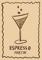 Poster Espresso Martini Up