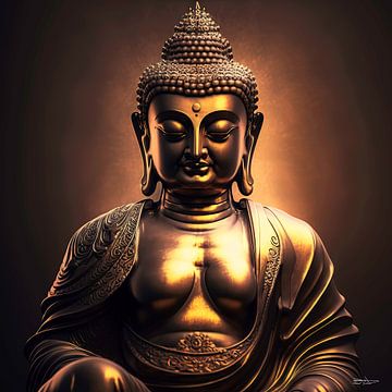 Buddha-Statue von Gelissen Artworks