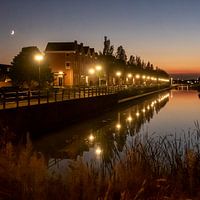 Coucher de soleil sur les douves Heeswijkse Kampen, Cuijk 2