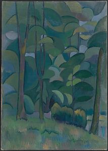 Vladimir Baranov-Rossiné - Wald (1908-1910)