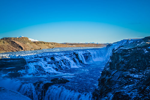 Gullfoss waterval Ijsland