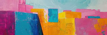Abstract modern van Abstract Schilderij