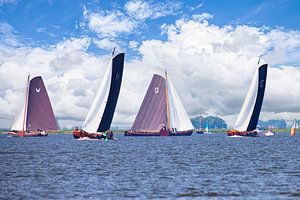 Skutsjezeilwedstrijden op de Friese Meren 2023