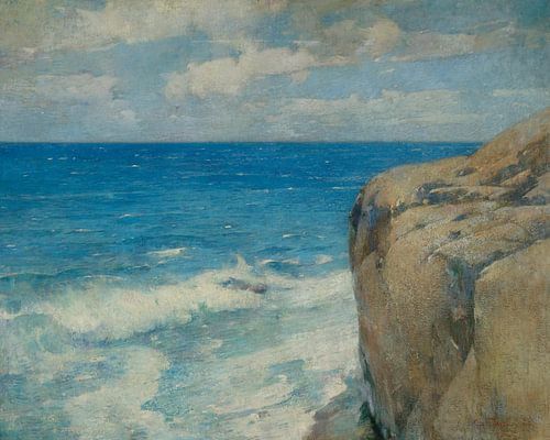 Emil Carlsen~Toegang tot de haven van St. Thomas