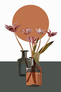 Flowers in Vases