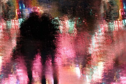 Regen über der Kirmes