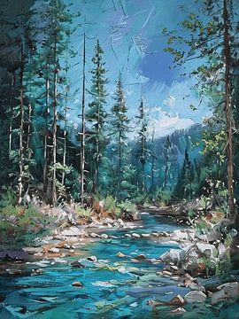 Fluisteringen van de Azure Creek