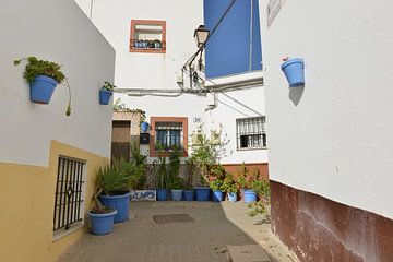 Het witte Andalusische stadje Conil de la Frontera van Silva Wischeropp