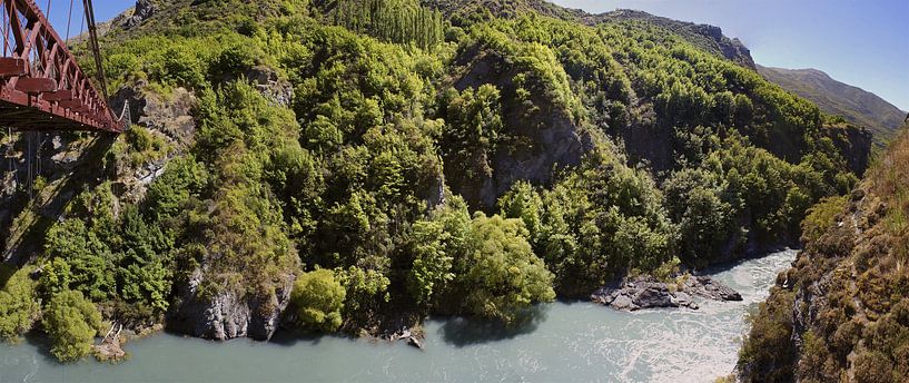 La gorge de Kawarau - le berceau du saut à l'élastique par Jeroen van Deel