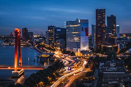 Evening in Rotterdam by Jeroen Linnenkamp
