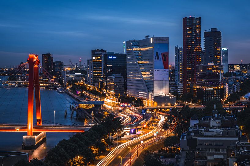 Soirée à Rotterdam par Jeroen Linnenkamp