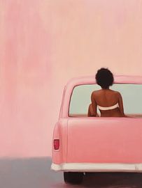 Chillen auf dem Rücksitz des Autos von Studio Allee