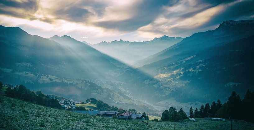 Sonnenaufgang im Prättigau von SusaZoom