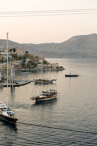 Die Insel Symi in Griechenland