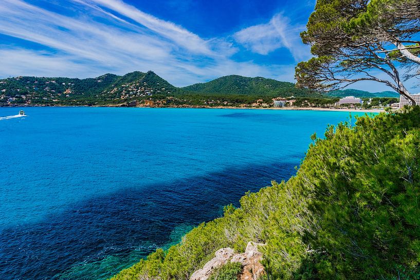 Beautiful view of Canyamel coast bay on Mallorca island by Alex Winter