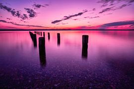 het meer van Starnberg van Einhorn Fotografie