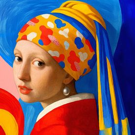 Meisje met de Parel - the So Much Colour Edition von Marja van den Hurk