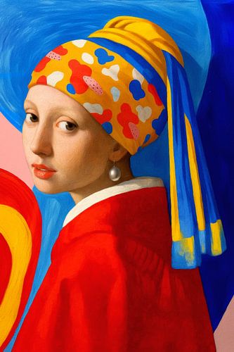 Meisje met de Parel - the So Much Colour Edition by Marja van den Hurk