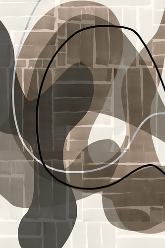 Aardse abstracte lagen