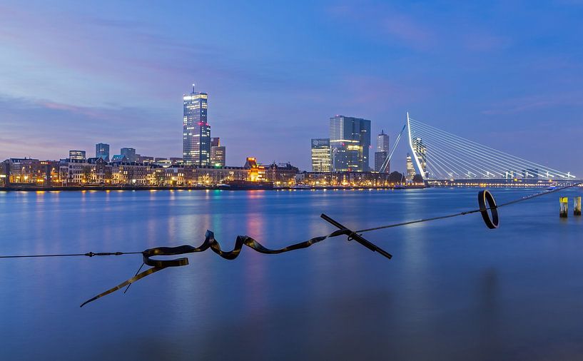 Die Skyline von Rotterdam von MS Fotografie | Marc van der Stelt