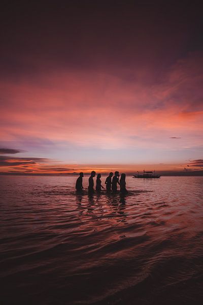 Friends in the Philippines by Jurjen Harmsma