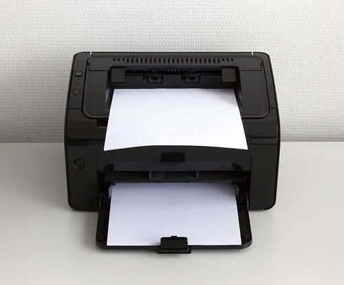 Compact laser home printer