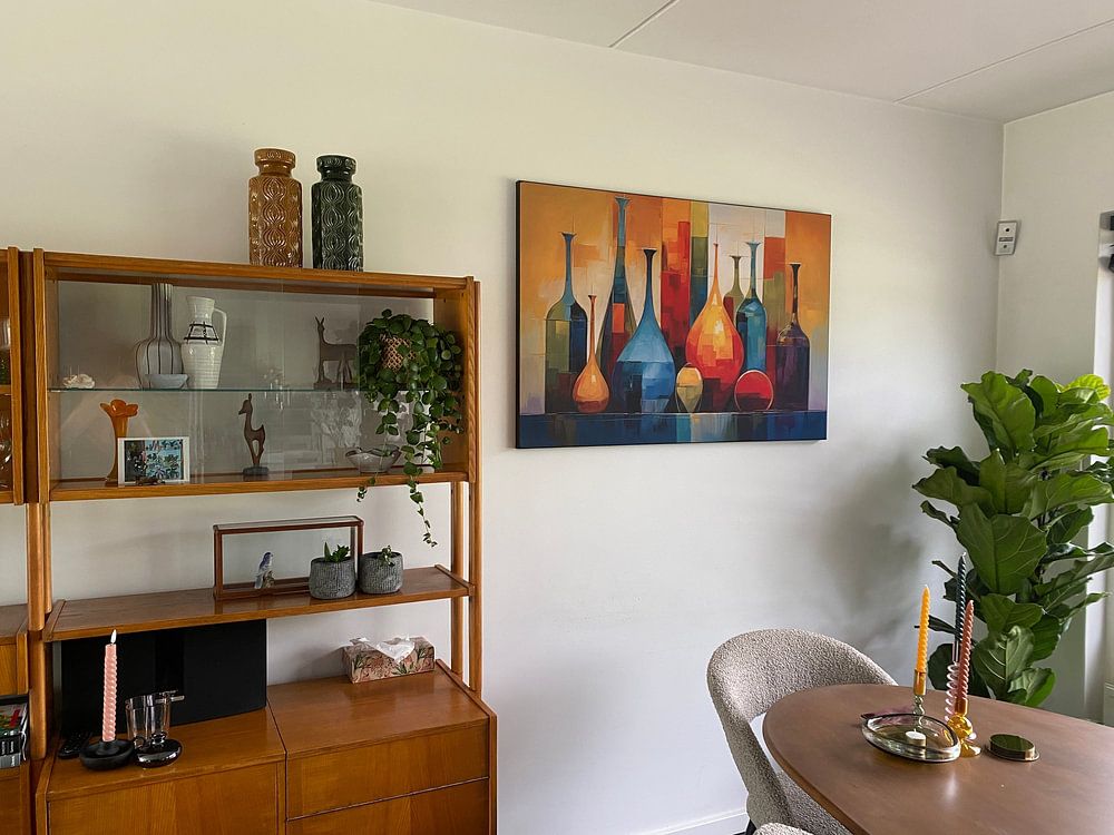 Bottles abstract  by Imagine 