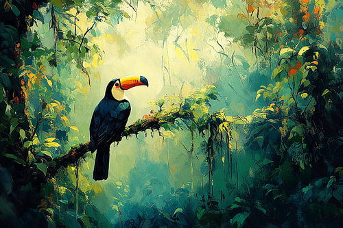 Toucan in Tropical Paradise no.2