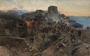 Franz Roubaud, Der Überfall auf Aul Gimry am 17. Oktober 1832, 1891