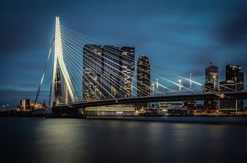 Skyline Rotterdam van Mario Calma