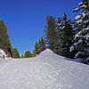Winterwandelpad in de Alpen van Babetts Bildergalerie