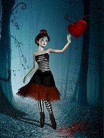 Blutendes Herz von Britta Glodde