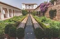 La villa du Generalife de l'Alhambra à Grenade par Fotografiecor .nl Aperçu