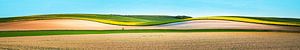 Collines colorées France panorama