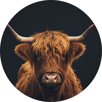 Gloed van de Hooglanden - Schotse Hooglander in Portret