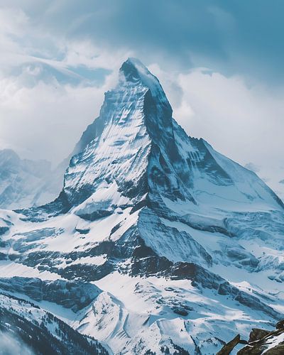 Sneeuwmagie in een lichtzee