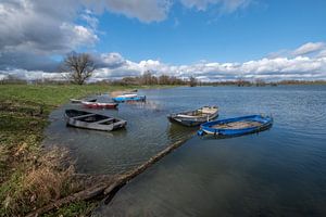 Dobberende bootjes von Moetwil en van Dijk - Fotografie