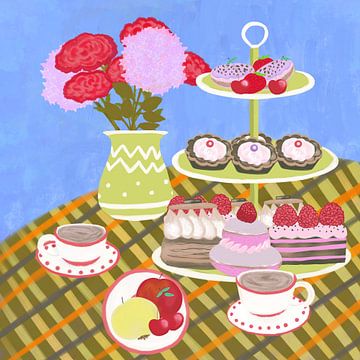 Tea Party von Aliya Putrus