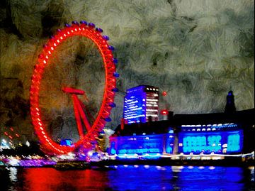 London Eye Impressions by Dorothy Berry-Lound