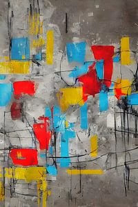 Fresque abstraite