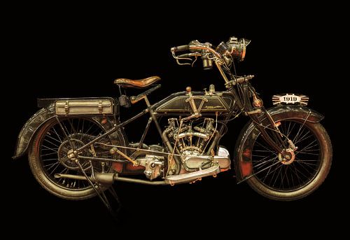 Der Oldtimer 1919 Martinsyde-Newman Motorrad