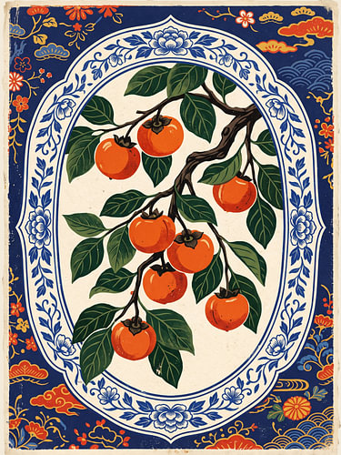 Autumn Persimmon Harmony