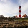 Leuchtturm Westerheversand von Frank Herrmann