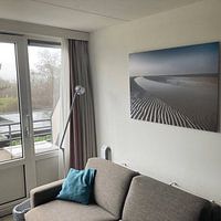 Photo de nos clients: Sandlines par Tineke Visscher, sur alu-dibond