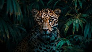 Luipaard in de jungle
