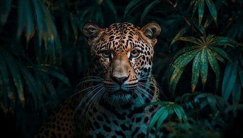Luipaard in de jungle