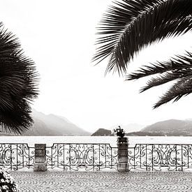 Esplanade of Menaggio by Michael Schulz-Dostal