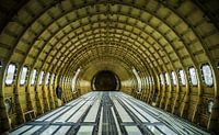 Stripped plane interior