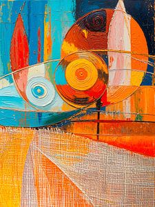 Abstrakt & Modern: Farbenfrohe Gemälde. Serie: Blickfänge (1)
