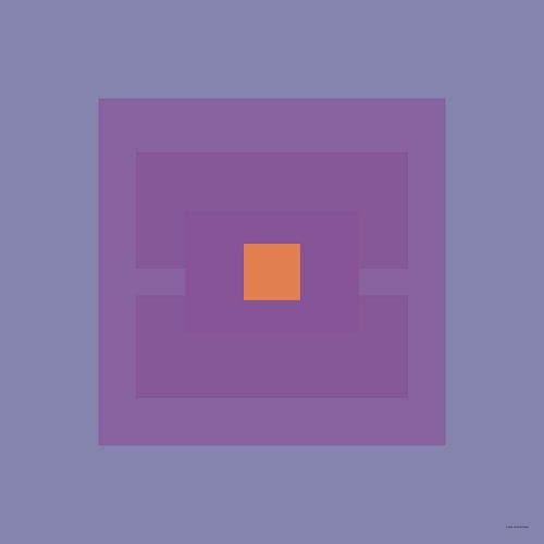 Abstract Paars Color Field